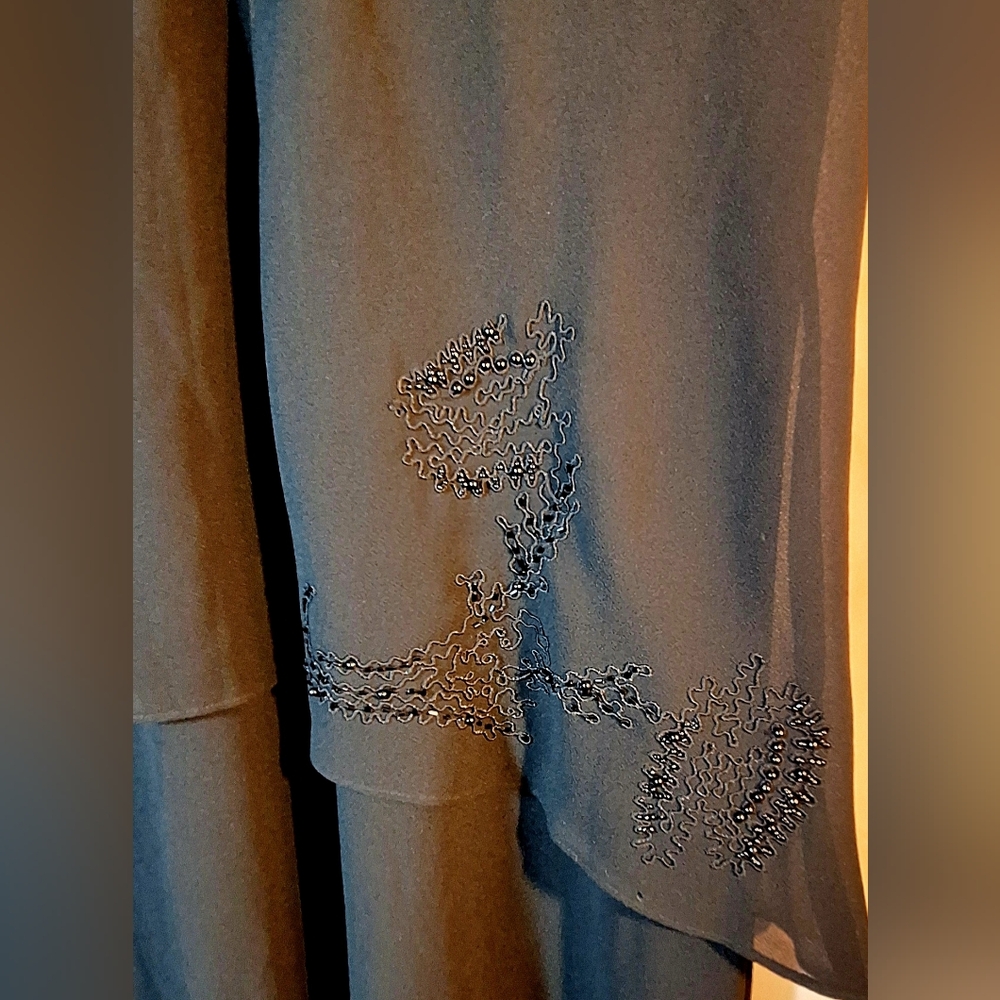 POSITIVE ATTITUDE Black Maxi Dress - Picture 5 of 9